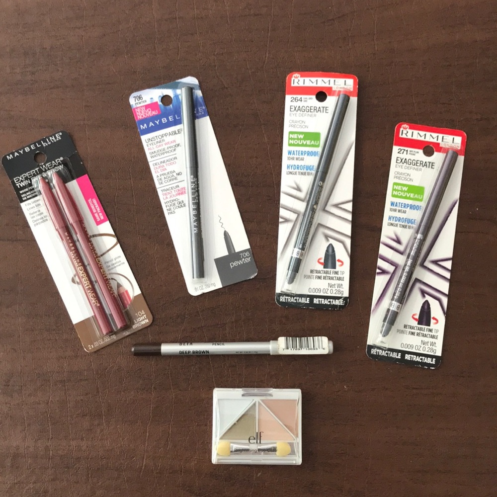 NEW set of eye liners & shadow